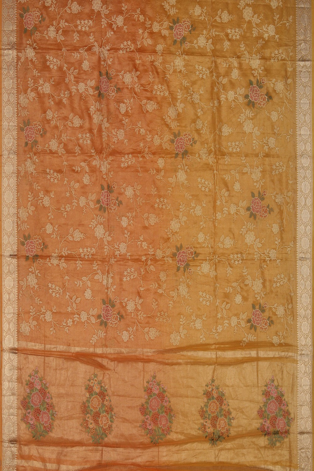 Image of Kota Orange Saree